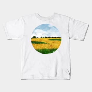 Golden Field Kids T-Shirt